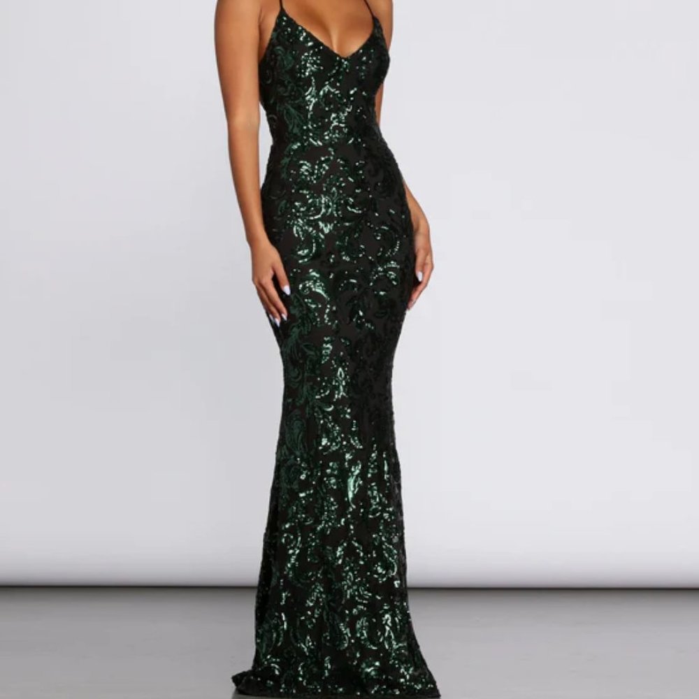 Sequin Formal Dress